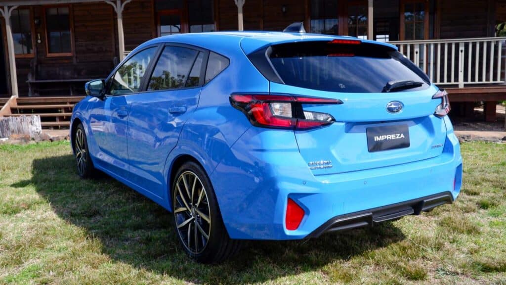 Subaru Impreza 2024 une nouvelle petite voiture arrivera en Australie