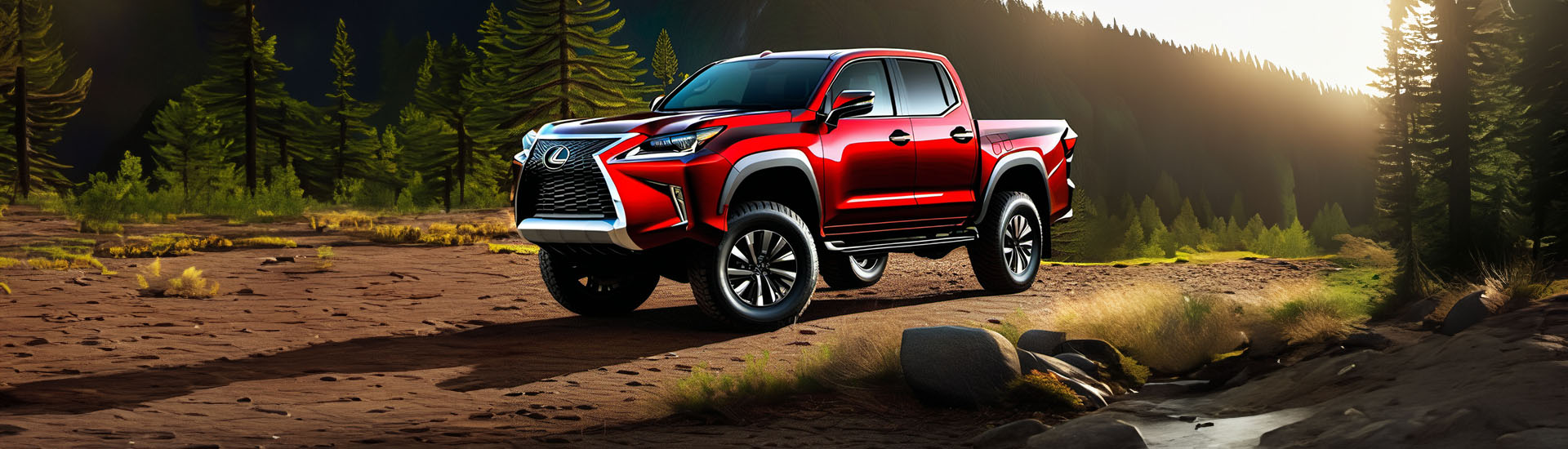 La camionnette Lexus est une possibilité si les clients l'exigent, mais uniquement en tant que véhicule électrique