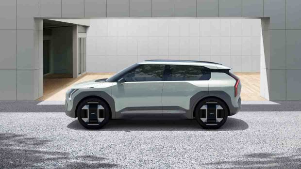 Côté Kia EV3 Concept 2024