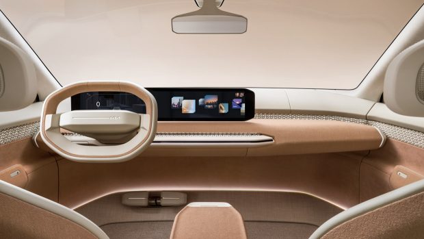 Tableau de bord du concept Kia EV4 2024