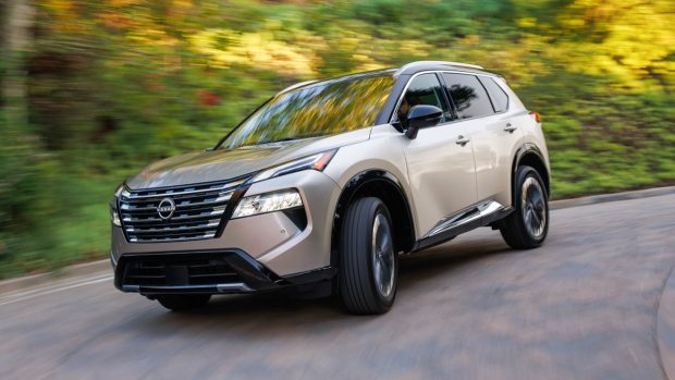 Conduite du Nissan Rogue 2024