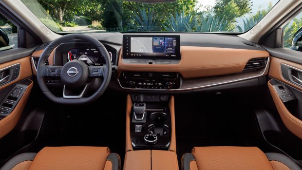 Tableau de bord du Nissan Rogue 2024