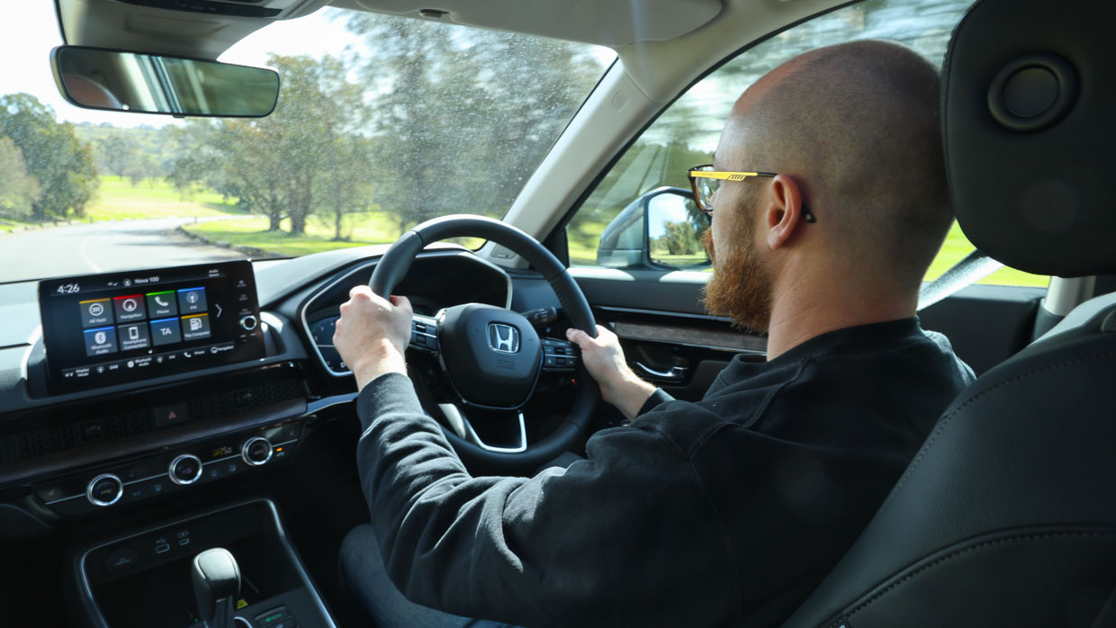 Honda CR-V VTi LX AWD 2023 conduite en voiture