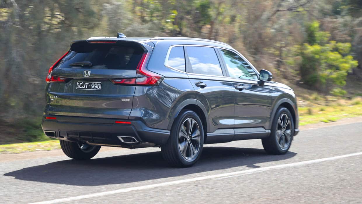 Essai du Honda CR-V 2024 - À la poursuite des voitures