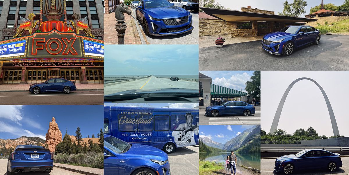 Road trip dans 48 États de la Cadillac CT5-V Blackwing 2022