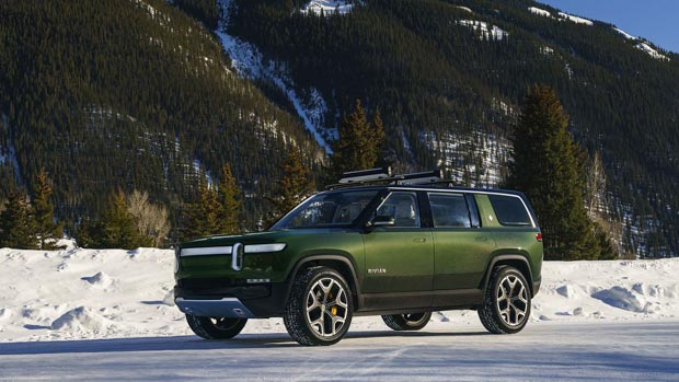 Face avant du Rivian R1S 2022