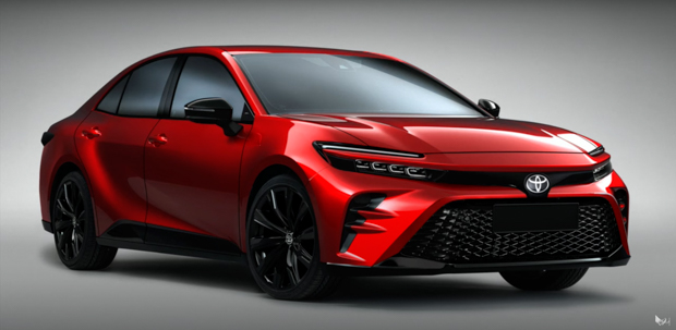 Toyota Camry 2023 Rendu avant 3/4