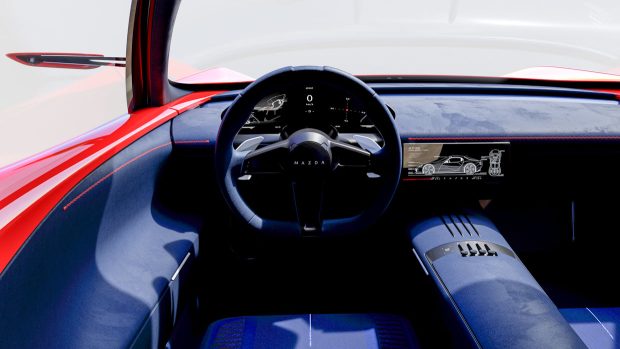 Intérieur du concept Mazda Iconic SP 2023