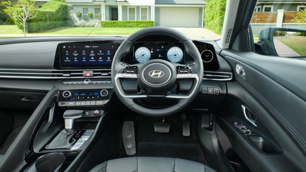 Intérieur de la Hyundai i30 Berline Premium 2023