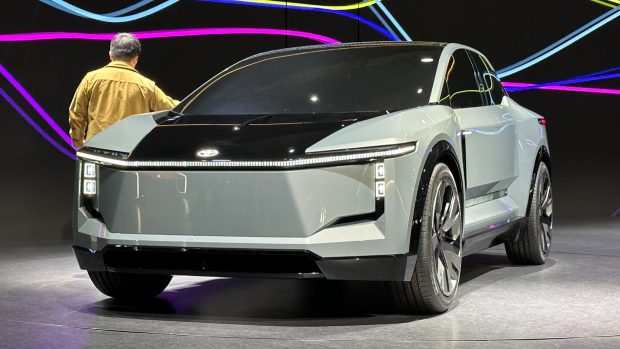 Tokyo Mobility Show 2023 - Toyota FT-3E concept avant 3/4