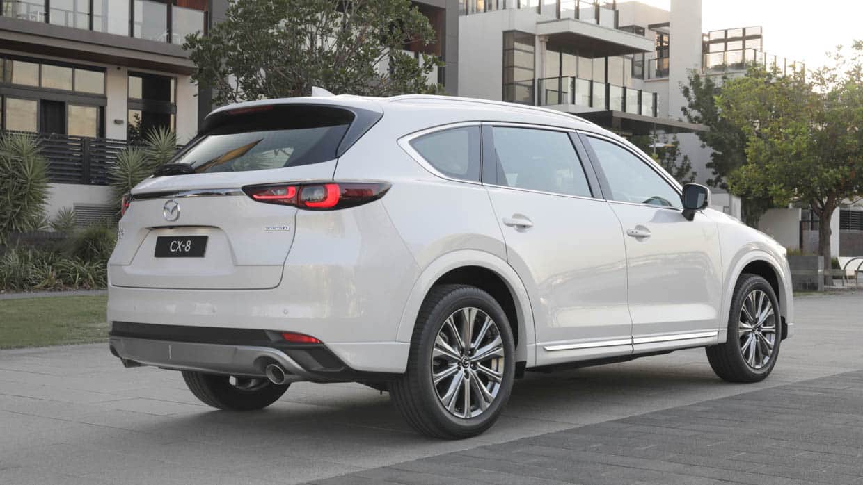 Mazda CX-8 supprimé en Australie, le CX-80 sera remplacé