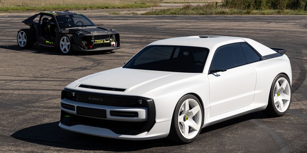 Premier tour de l'E-Legend EL1 : le rallye renaît