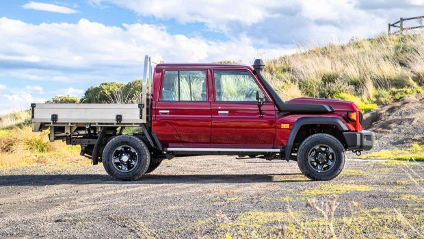 Côté Toyota Land Cruiser Série 70 2024