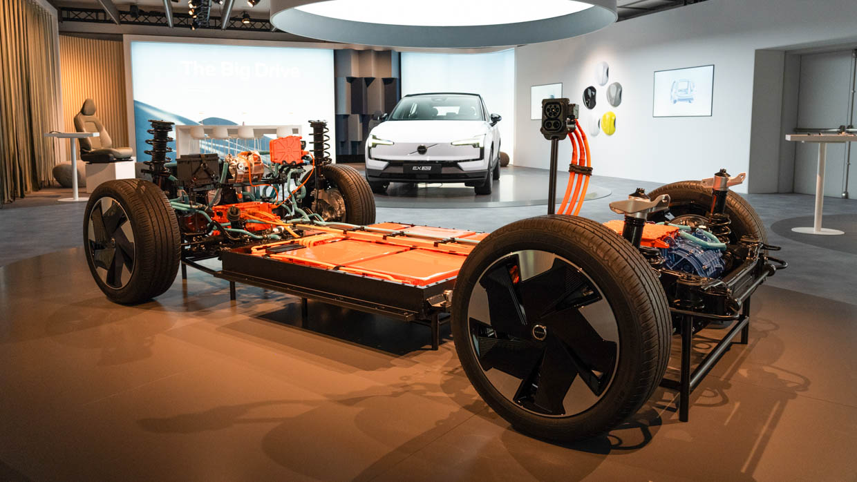 Plateforme Volvo EX30 2023