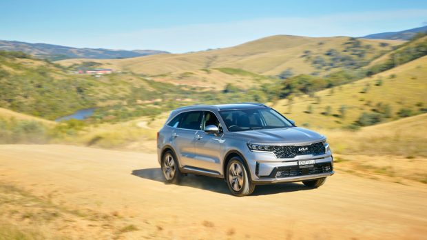 Photos d'essai du Kia Sorento hybride 2022-12
