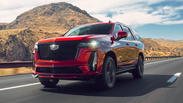 Plan de conduite de la Cadillac Escalade V 2023