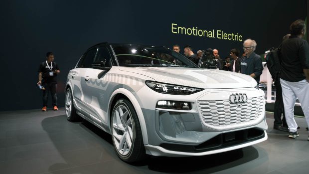 Audi Q6 E-tron au salon IAA 2 de Munich