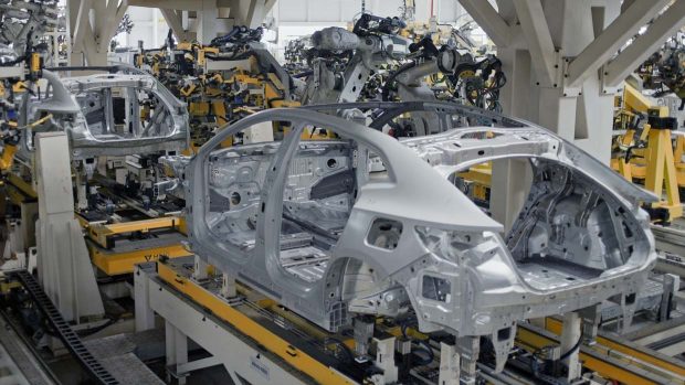 Fabrication de la Polestar 4 2023
