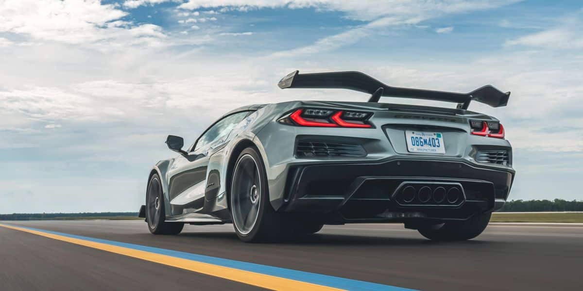 Chevrolet Corvette Z06 au test de vitesse de 0 à 150 à 0 MPH 2023