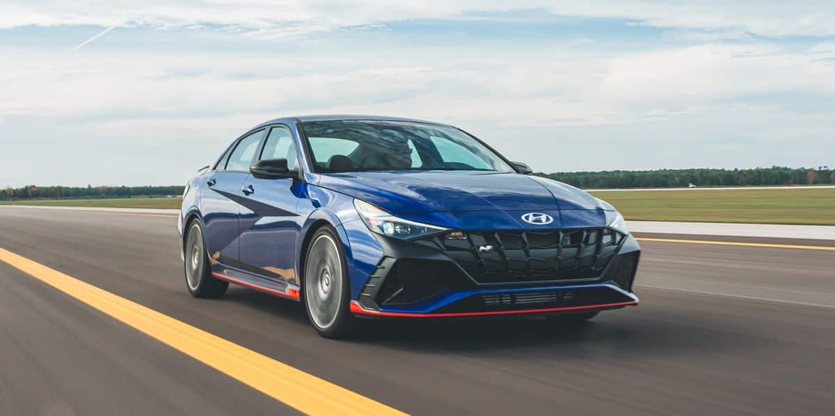 Hyundai Elantra N au test de vitesse de 0 à 150 à 0 MPH 2023