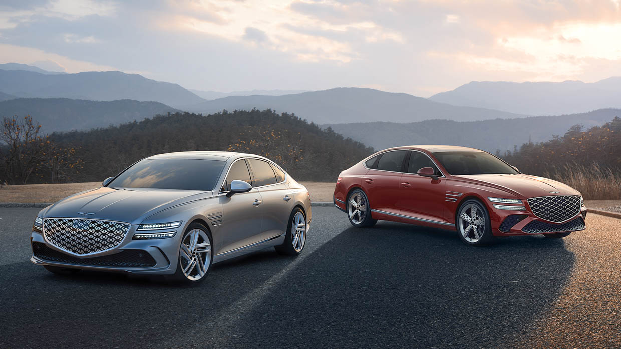 Genesis G80 2024 : la berline de luxe coréenne rénovée dévoilée