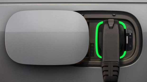 Port de recharge pour véhicules électriques Range Rover Electric 2024