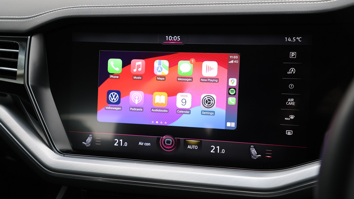 Volkswagen Touareg 170TDI 2024 écran 2