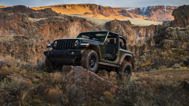 Jeep Wrangler Willys 2024 avant 3/4