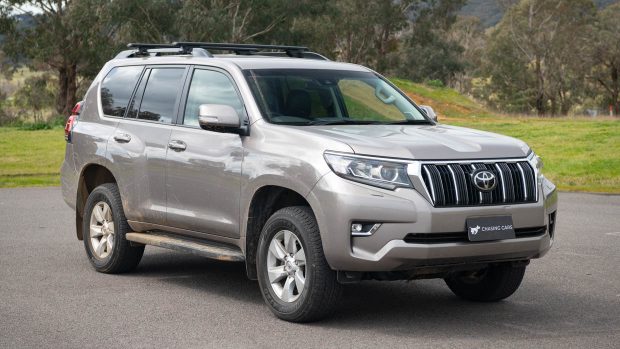 4RM Megatest Toyota Prado GXL avant 3/4