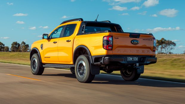 Ford Ranger Wildtrak X 2023 avant 3/4 arrière 2