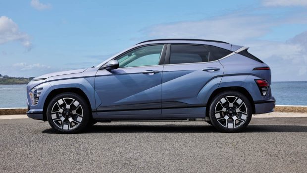 Côté Hyundai Kona électrique Premium 2024