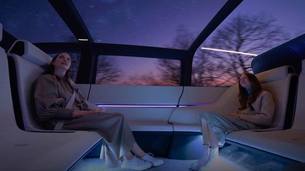 Sièges de deuxième et troisième rangées du Honda Space Hub 2026