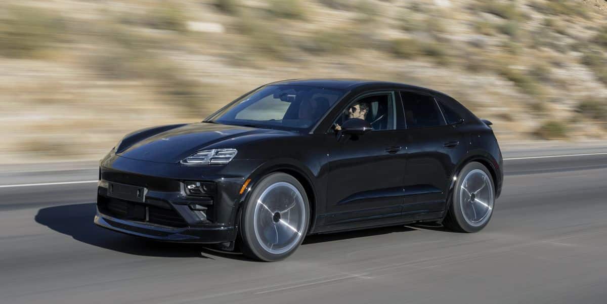 Aperçu de la gamme de prototypes Porsche Macan EV 2024