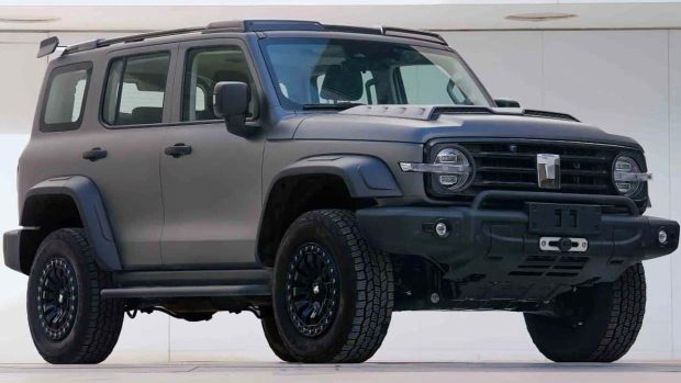 2024 GWM Tank 330 avant 3/4 tir statique