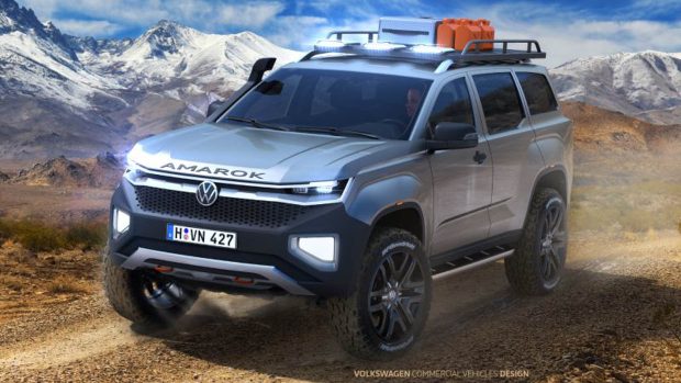Rendu du wagon Volkswagen Amarok !  Pourrait-il aboutir ?
