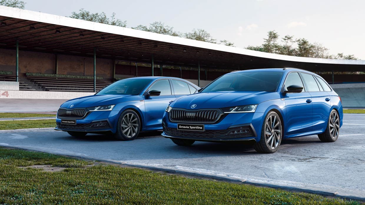 Skoda Octavia 2024 : le grade Sportline rejoint la gamme sous forme liftback et familiale