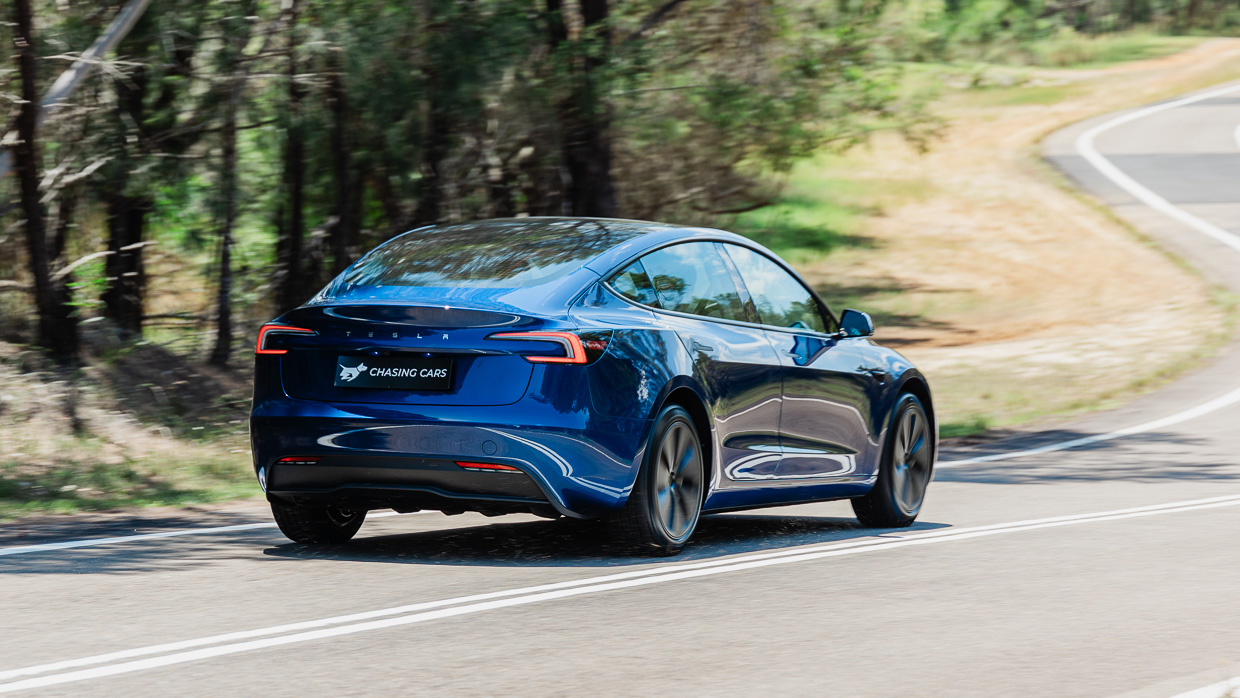 Tesla Model 3 RWD 2024 motrice arrière 3/4 2