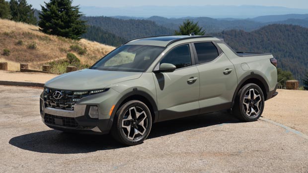 Hyundai Santa Cruz 2022 avant 3/4