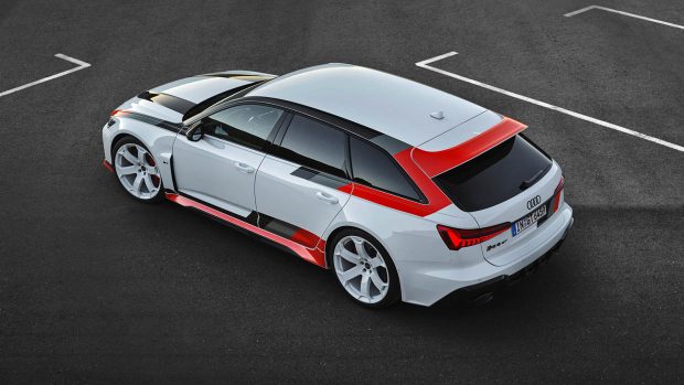 Audi RS6 GT 2024 arrière ci-dessus