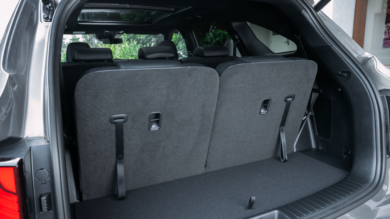 Kia Sorento GT-Line diesel 2024 coffre intérieur 3ème rangée plus haut