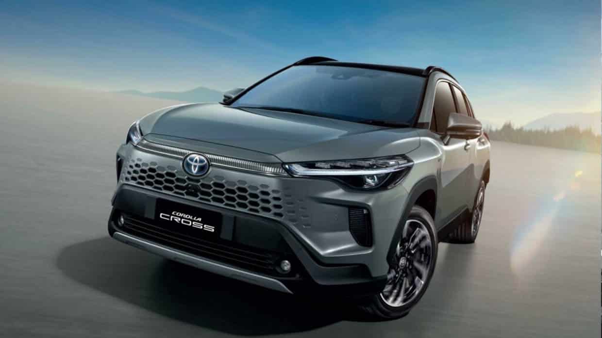 Toyota Corolla Cross 2025 : lifting de la quarantaine avec une nouvelle calandre fait ses débuts en Thaïlande