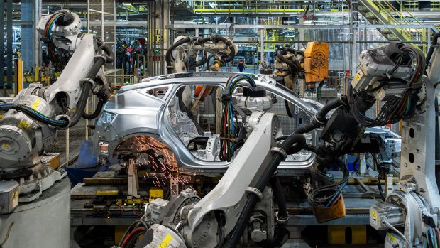 La Polestar 3 2024 en cours de production dans une usine de Chengdu photo 2