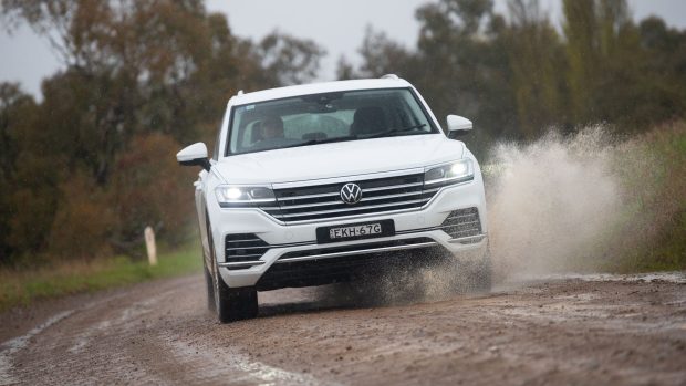 4RM Megatest Volkswagen Touareg 170TDI 2023 avant tout terrain