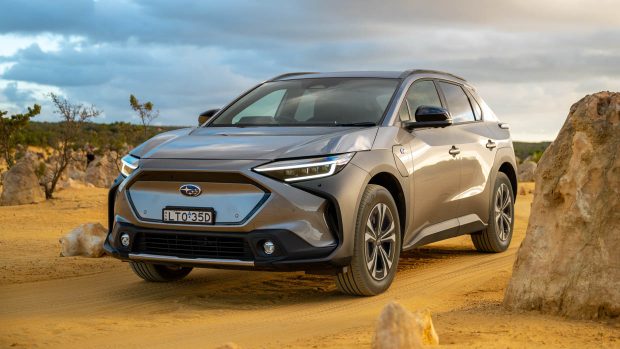 Subaru Solterra 2024 avant 3/4