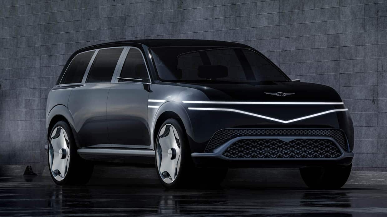 Le SUV Genesis GV90 à trois rangées présenté en avant-première par Neolun révèle le concept