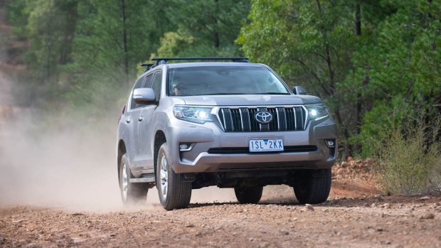 4WD Megatest Toyota Prado GXL 2023 colline de conduite