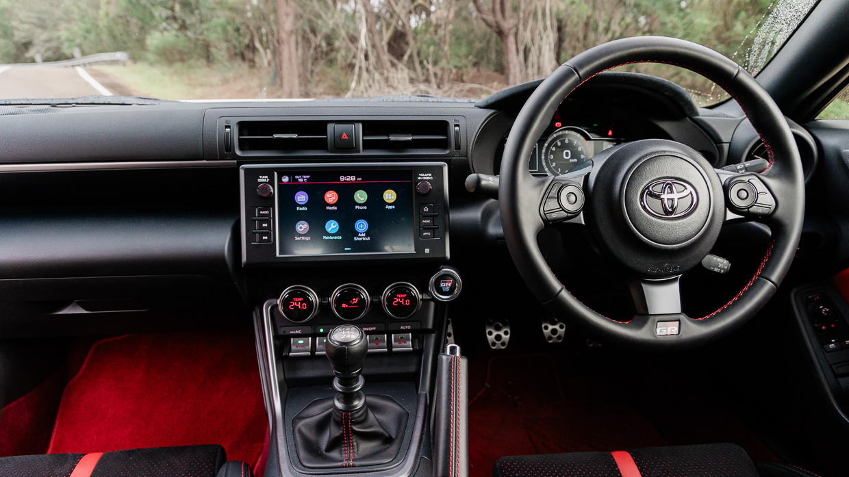 Toyota GR86 GTS 2024 intérieur 2