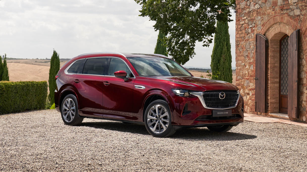 Le SUV Mazda CX-80 fait ses débuts dans le monde entier et devrait atterrir localement fin 2024