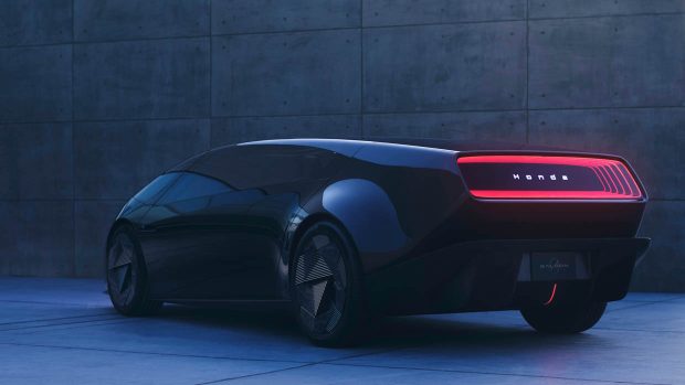 2026 Honda Berline EV arrière 3/4 angle statique