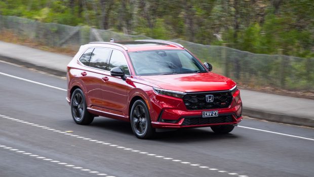 Honda CR-V e-HEV RS 2023 conduite avant 2
